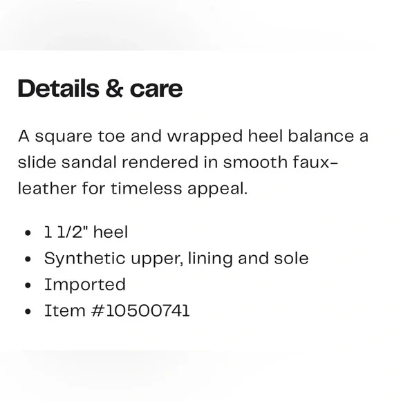 New Chinese Laundry Lana Gold Block Heel Sandals Slides size 7.5 - Picture 12 of 12